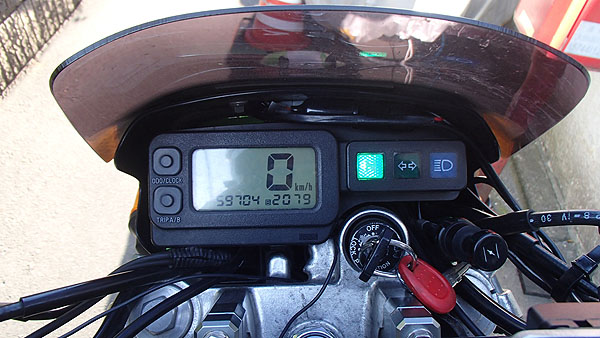 走行距離、２，０７９ｋｍ